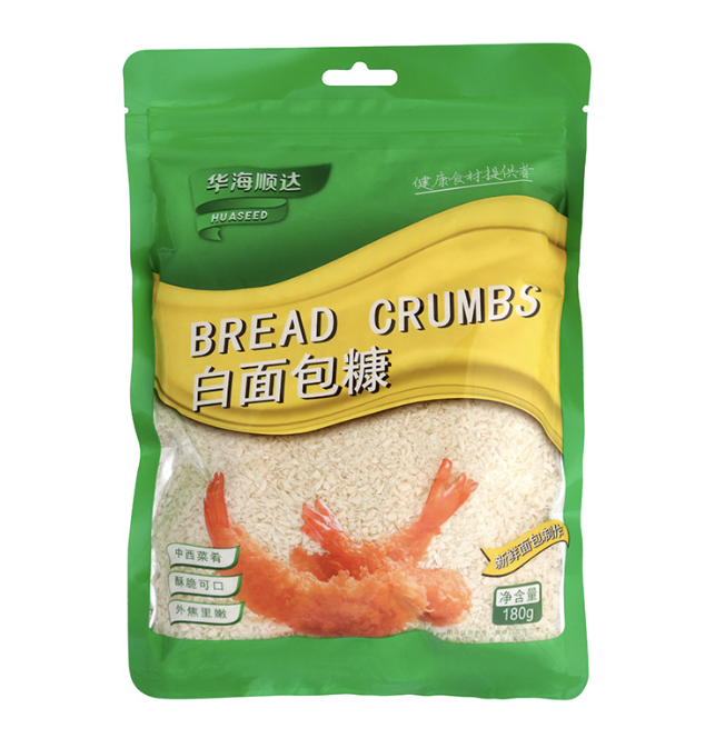 HHSD Bread Crumbs White 180g | 华海顺达 白面包糠 180g