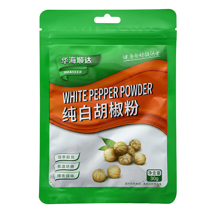 HHSD White Pepper Powder 30g | 华海顺达 纯白胡椒粉 30g