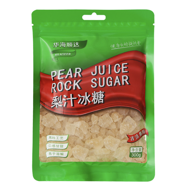 HHSD Pear Juice Rock Sugar 300g | 华海顺达 梨汁冰糖 300g