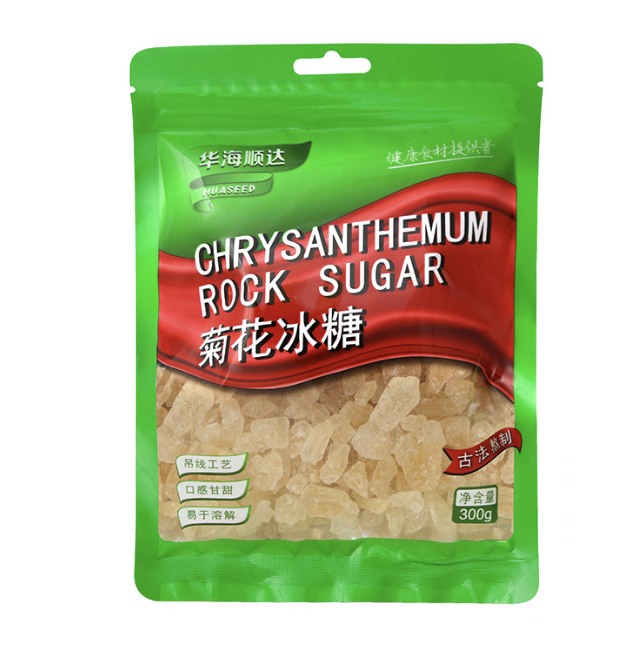 HHSD Chrysanthemum Rock Sugar 300g | 华海顺达 菊花冰糖 300g