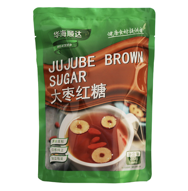 HHSD Jujube Brown Sugar 280g | 华海顺达 大枣红糖 280g