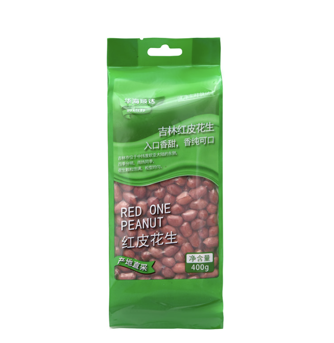 HHSD Red Peanut 400g | 华海顺达 红皮花生 400g