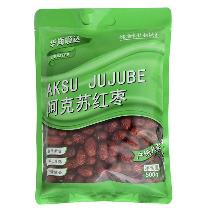 HHSD Aksu Jujube 500g | 华海顺达 阿克苏红枣 500g