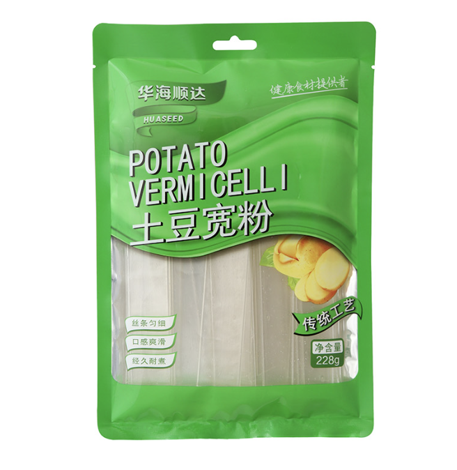 HHSD Potato Vermicelli Wide 228g | 华海顺达 土豆宽粉 228g