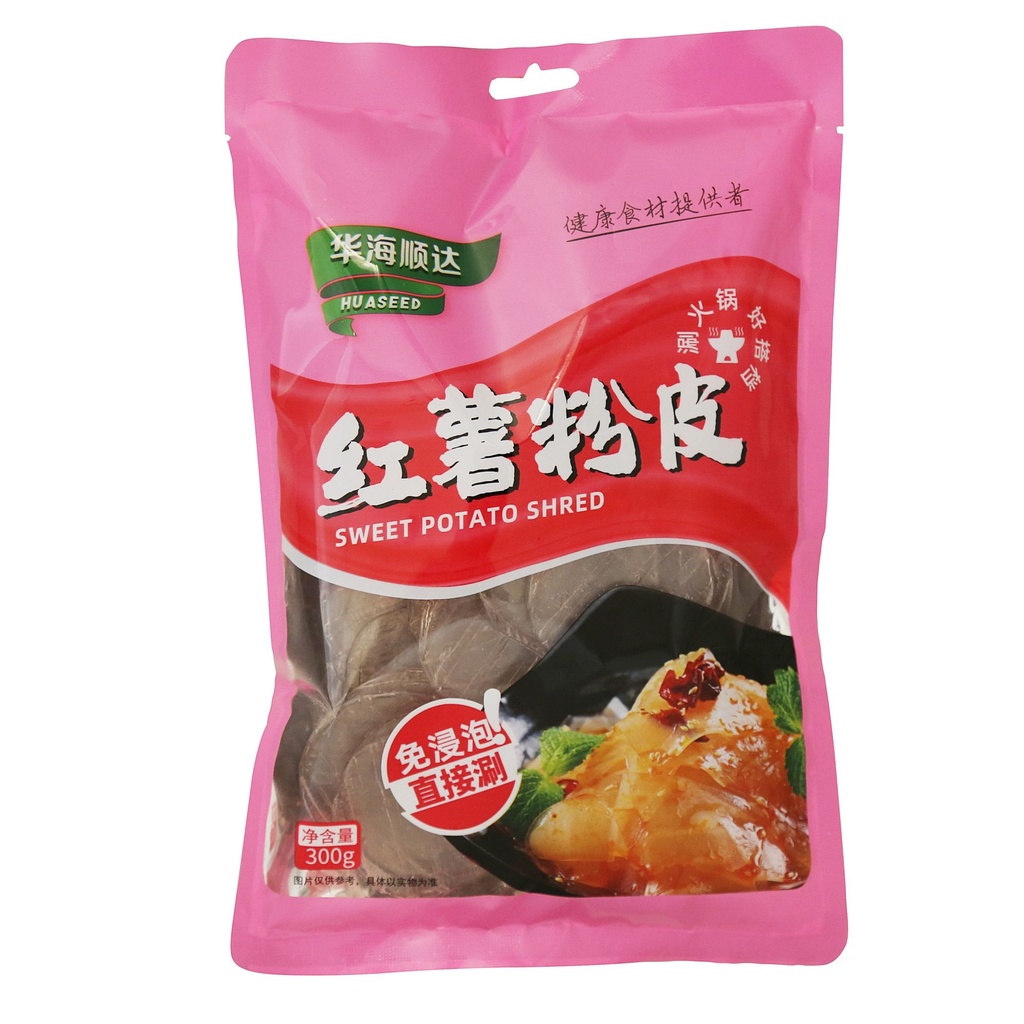 HHSD Sweet Potato Shred 300g | 华海顺达 红薯粉皮 300g