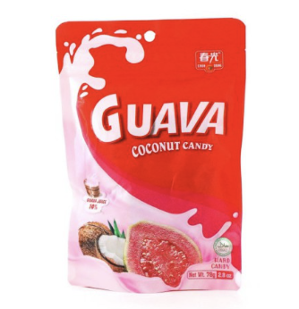 CG Coconut Candy Guava Flavor 78g | 春光 番石榴椰子糖 78g