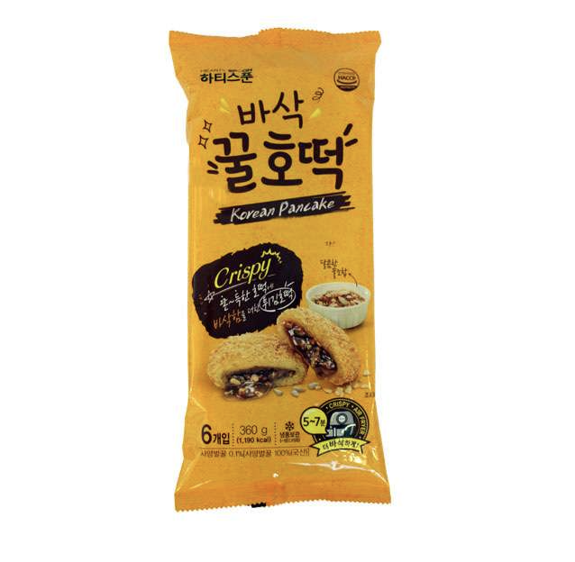 HOTTEOK Korean Style Pancake Peanut Flavor 360g | HOTTEOK 韩式糖饼 花生味 360g