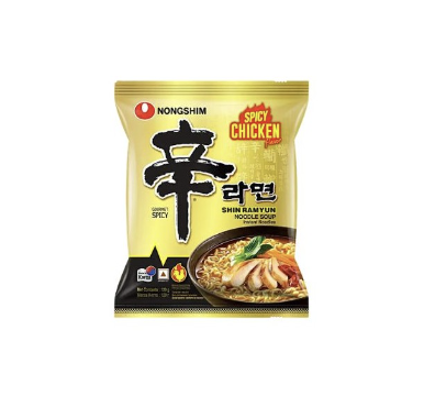 NONGSHIM Instant Noodle Shin Ramyun Spicy Chicken Flavor 120g | 农心 辛拉面 香辣鸡肉味 120g