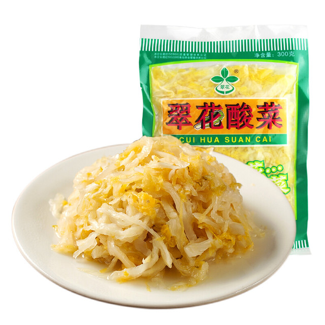 CUIHUA Sour Mustard Sliced 750g | 翠花 酸菜 750g