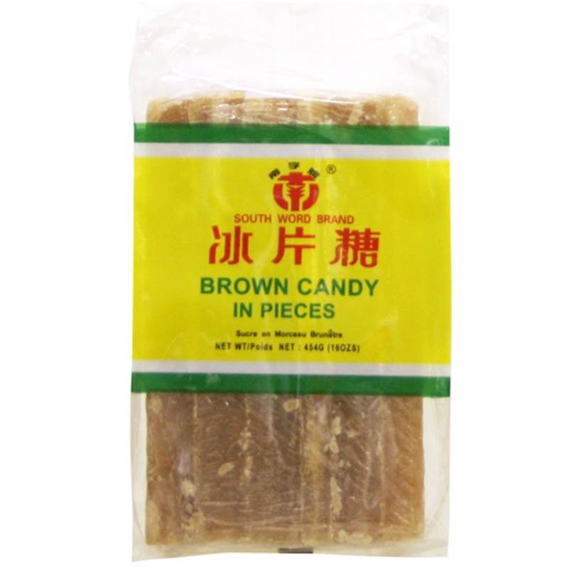 SOUTH WORD Brown Sugar In Pieces 454g | 南字牌 冰片糖 454g