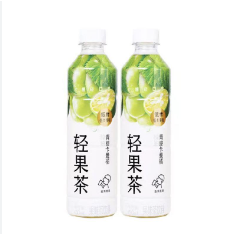 HEYTEA Fruit Tea Green Grape Caman Orange Green Tea Flavor 450ml | 喜茶 轻果茶 青提卡曼橘绿妍茶 450ml