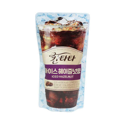 LOTTE Kantata Ice Coffee Hazelnut Flavor 230ml | 乐天 冰咖啡 榛子味 230ml