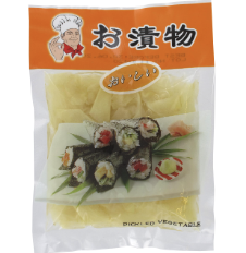 LV ZHENG FOOD Sushi Ginger Slice White 150g | LV ZHENG FOOD 寿司姜片 150g