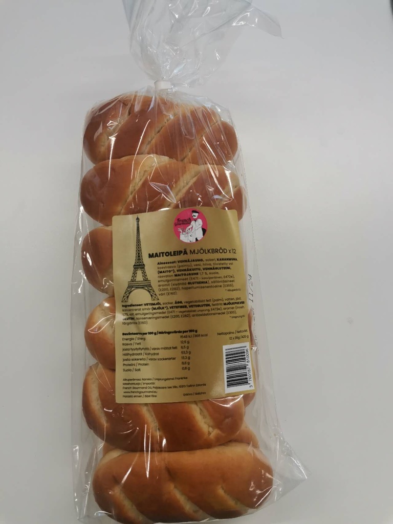 French Gourmend Maitoleipä 420g | French Gourmend 牛奶面包 420g