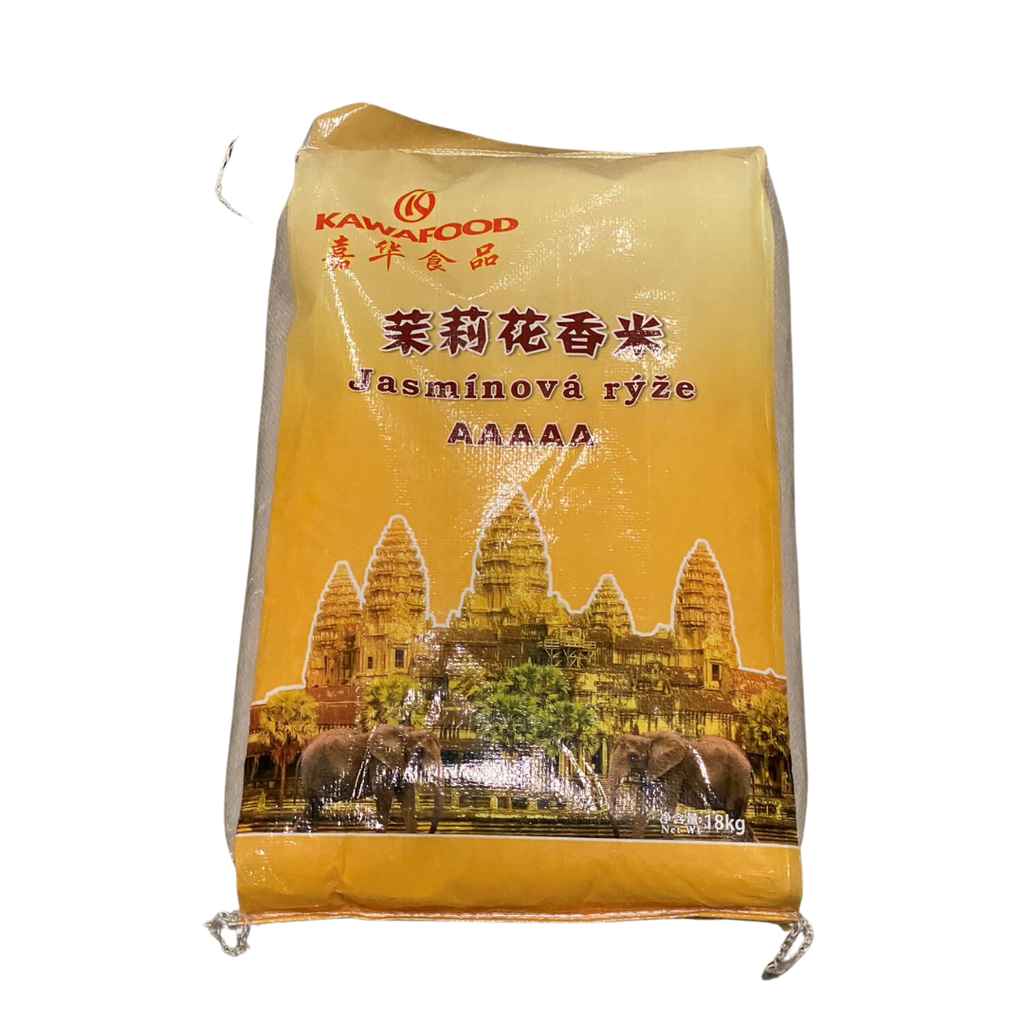 KAWAFOOD Cambodia Jasmine Rice 18kg | 嘉华食品 柬埔寨 茉莉花香米 整米 18kg