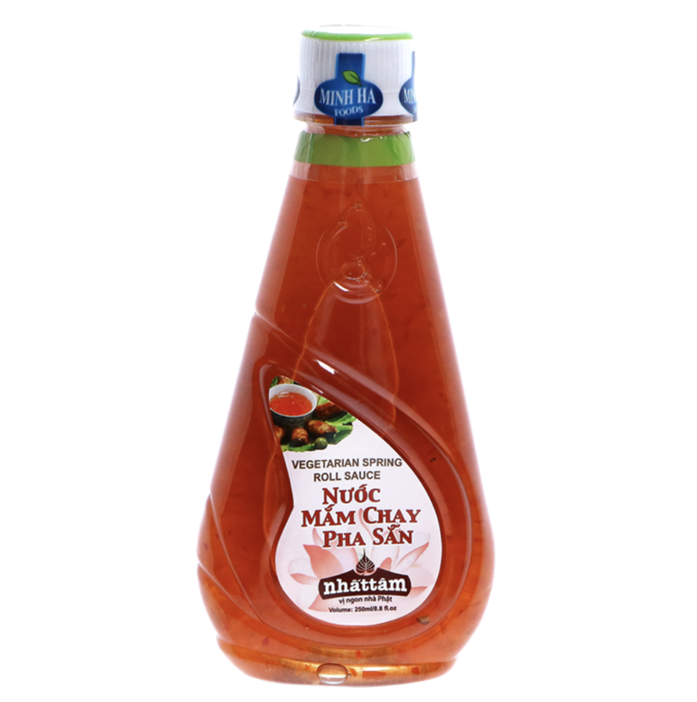 MINH HA Vegetarian Spring Roll Fish Sauce Nouc Mam Chay Pha 250ml | MINH HA 素春卷鱼露 250ml