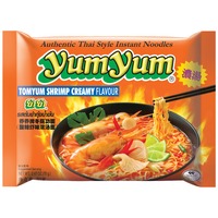  YUM YUM Tomyum Shrimp Creamy Flv Noodle 70g | YUM YUM 冬阴功虾面 70g