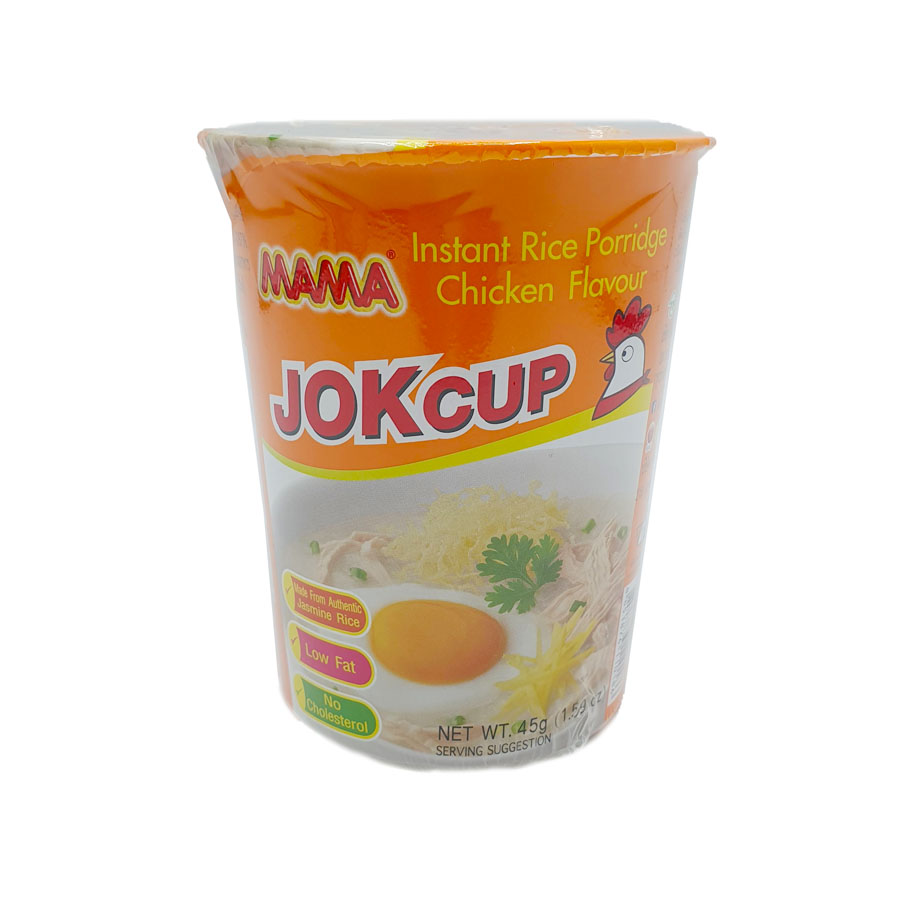  MAMA Rice Porridge Chicken (Jok Cup) 45g | MAMA 速食粥 鸡肉味 (Jok Cup) 45g