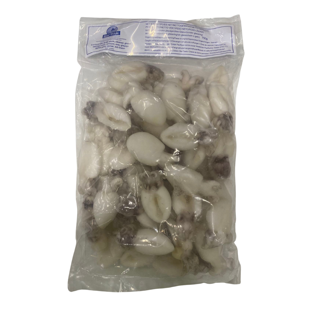 Star Pride Baby Cuttlefish 40/60 750g | SP 墨鱼仔 40/60 750g