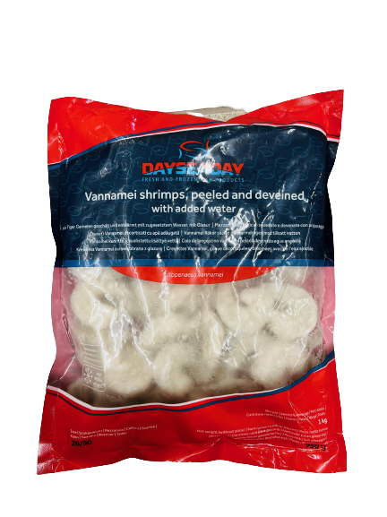Dayseaday Vannamei Shrimps PD 26/30 750g | Dayseaday 白虾 虾仁 26/30 750g