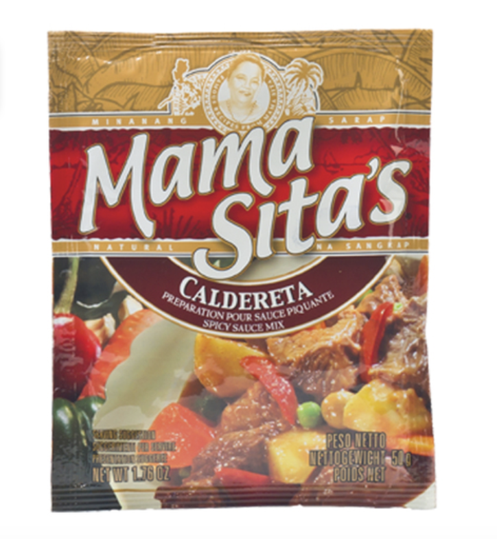 ASEA MAMA SITA'S Caldereta Seasoning Mix Spicy Flavor 50g | MAMA SITA'S 菲律宾炖肉调味料 香辣味 50g