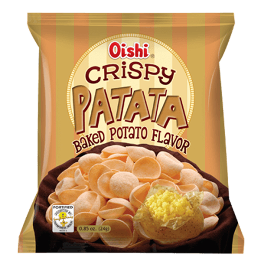 Oishi Crispy Potata 85g | Oishi Potata 薯脆片 85g