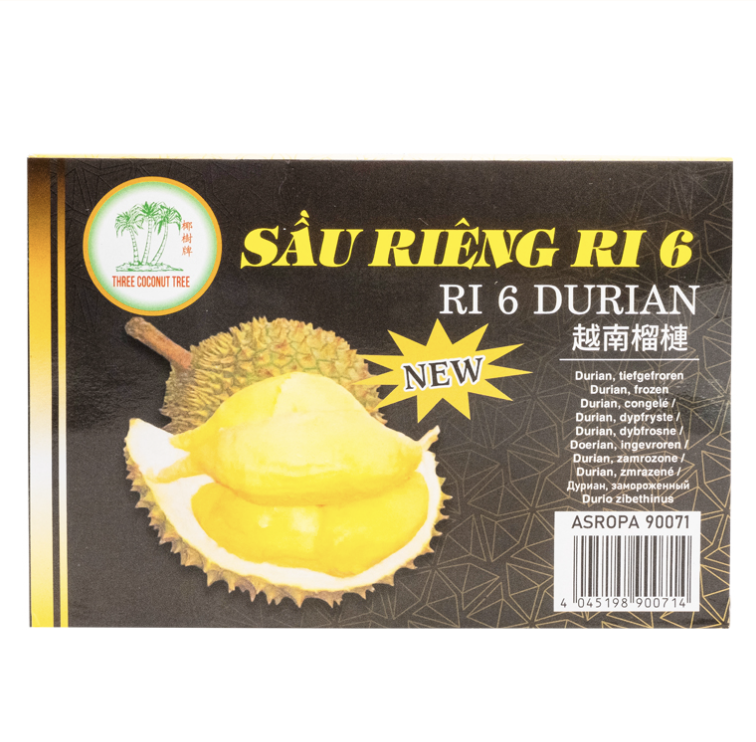 TCT Frozen Durian With Seed 300g | TCT 冷冻有核榴莲 300g