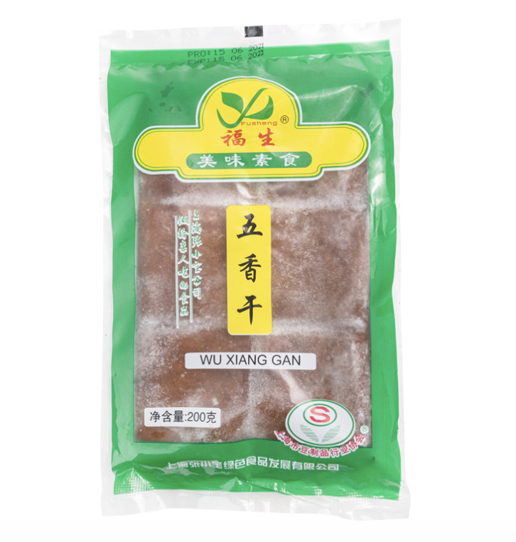 ZXB Frozen Beancurd 200g | 张小宝 五香干 200g