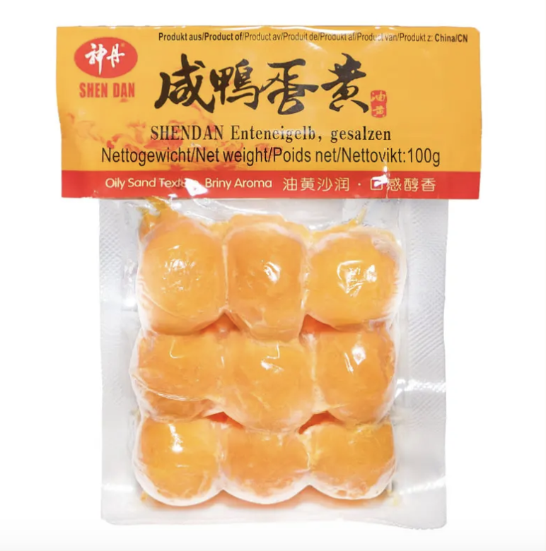 SD Frozen Salted Yolk 100g | 神丹 冰冻咸蛋黄 100g