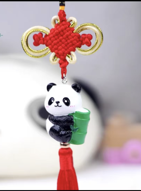 Creative Souvenir Panda Decoration Chinese Knot /pcs | 创意挂饰 熊猫中国结 /pcs