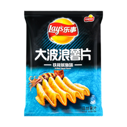 LAY'S Potato Chips Grilled Squid Flavor 40g | 乐事 铁板鱿鱼味 薯片 40g