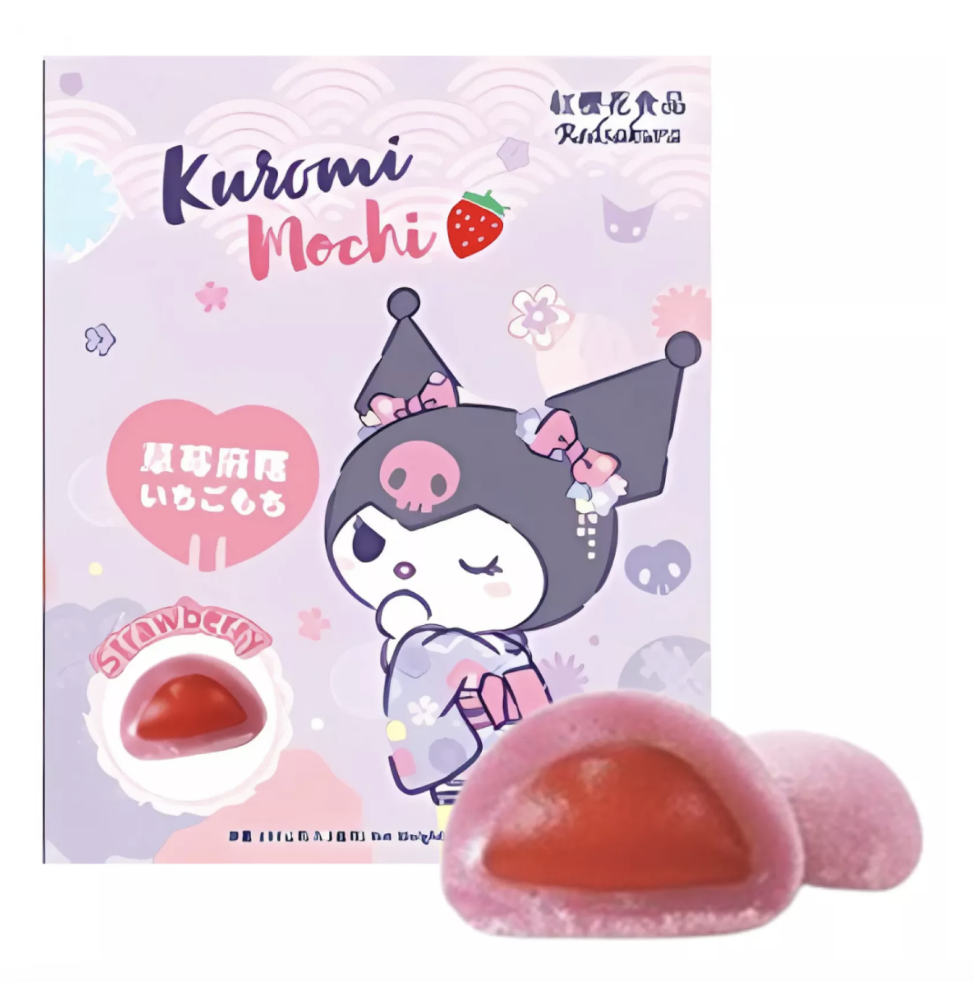 RS Kuromi Mochi Strawberry Flavor 120g | RS 库落米麻薯 草莓味 120g