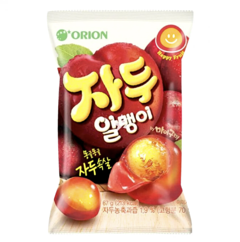 ORION Gummy Plum Flavor 67g | ORION 软糖 梅子味 67g