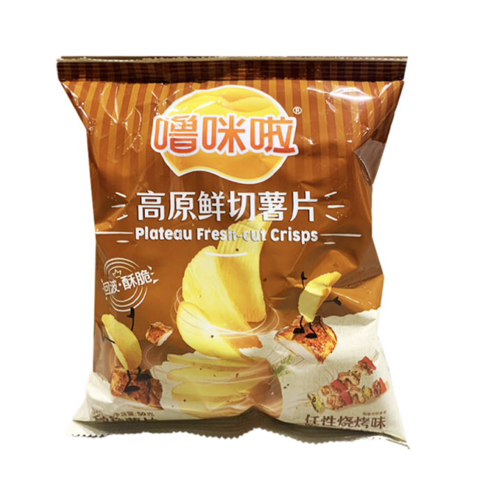 LML Potato Chips BBQ Flavor 50g丨噜咪啦 薯片 任性烧烤味 50g