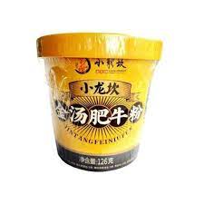 XLK Instant Noodle-Artificial Beef Goden Soup Flavour 126g | 小龙坎 酸辣粉 金汤肥牛粉 126g