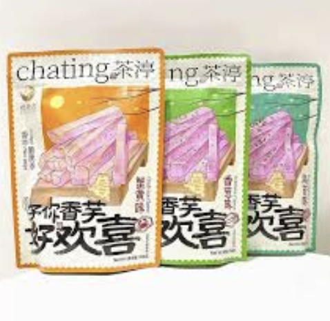 CYW Crispy Taro Strips Scallion Flavor 106g | 超友味 樱奈吉 香芋脆脆条 香葱味 106g