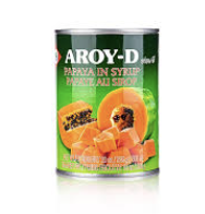 AROY D Papaya In Syrup 565g | AROY D 糖水木瓜 565g