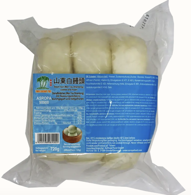 TCT Steamed Buns 720g | TCT 山东白馒头 720g