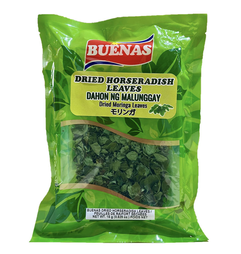 BUENAS Dried Horse Radish Leaves Malunggay 15g | BUENAS 干山葵叶 15g