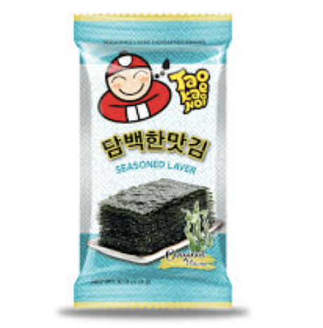 TAOKAENOI Laver Seaweed Snack Original Flavor 4g | 小老板 紫菜零食 原味 4g