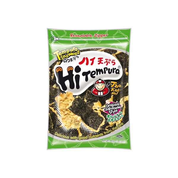 TAOKAENOI Seaweed Snack Sour Cream & Onion Flavor 32g | 小老板 紫菜零食 酸奶油洋葱味 32g