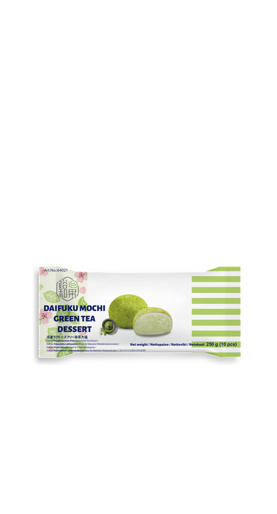 Daifuku Lactose-free Mochi Green Tea 250g| 大福 无乳糖抹茶味麻糬 250g