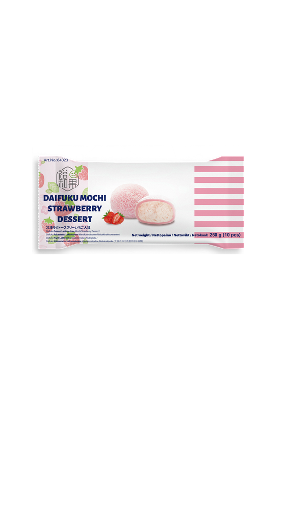Daifuku Lactose-free Mochi Strawberry 250g| 大福 无乳糖草莓味麻糬 250g