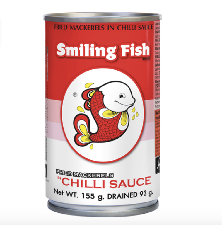 SMILING FISH Fried Mackerel in Chili Sauce 155g | SMILING FISH 油煎鲭鱼 辣味 155g