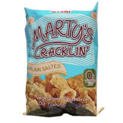 Oishi Marty's Crackling Plain Salted Chicharon 90g | Oishi 油爆素猪皮 原味 90g