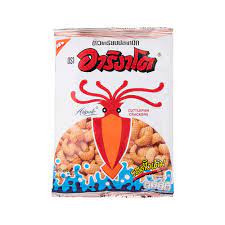 Arigato Cuttlefish cracker chilli tomato 65g丨Arigato Cuttlefish 鱿鱼卷 辣椒番茄味 65g