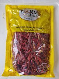 ASEA BANN THAI Dried Chilli W/O Stalk 100g | BANN THAI 带茎干辣椒 100g