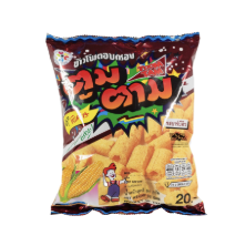TOOM TAM  Corn Snack BBQ Flavor 91g | TOOM TAM 玉米卷 烧烤味 91g