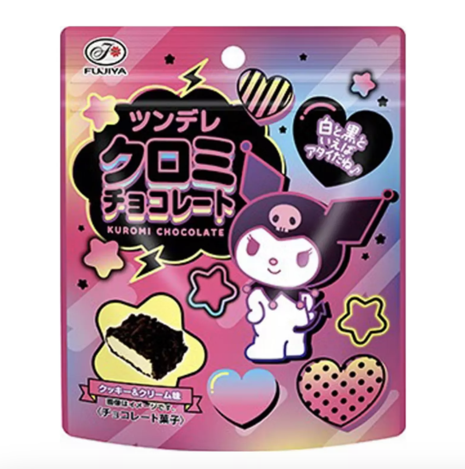 FUJIYA Kuromi Cookie Chocolate Flavor 40g | FUJIYA 饼干 巧克力味 40g