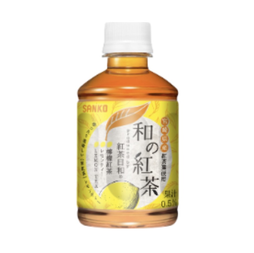SANKO Black Tea Lemon Flavor PET 280g | SANKO 柠檬红茶 280g